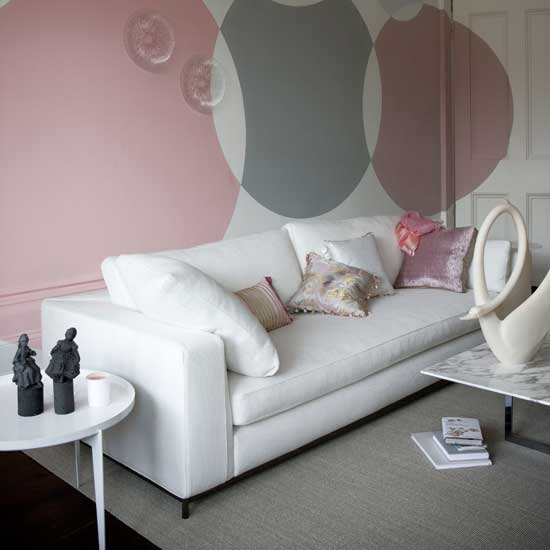 paint designs for rooms. elegant paint circles living
