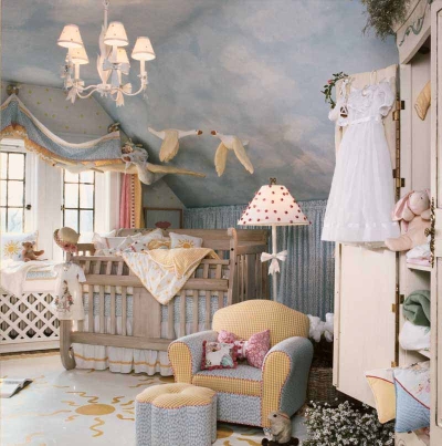 Baby Room Makeover on Roomenvy   Princess Bedroom Decorating Scheme