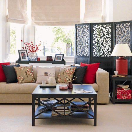 asian inspired living room décor | asian lifestyle design