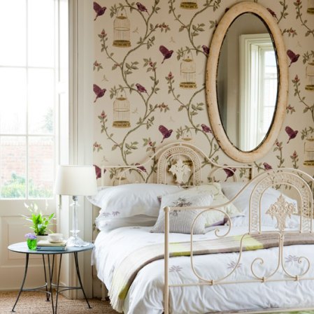 roomenvy - feature wallpaper bedroom