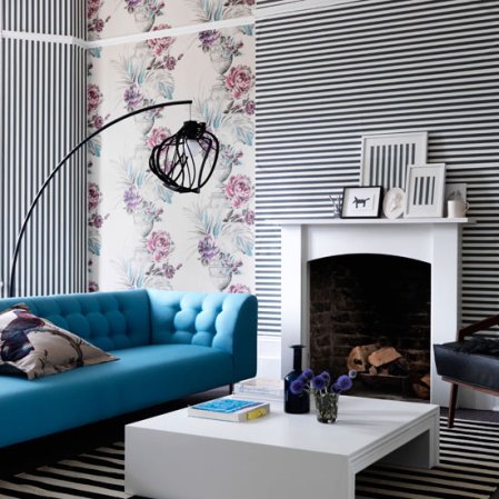 wallpaper designs for living room. roomenvy - Living room