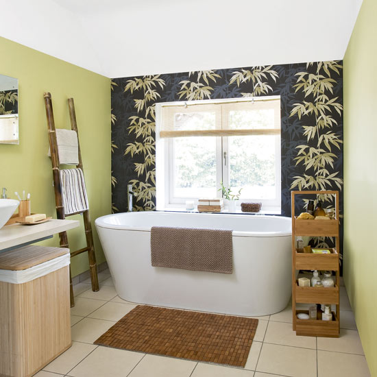 wallpaper ideas for bathroom. Update your athroom design on
