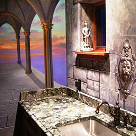 roomenvy - gothic dungeon bathroom